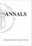 Annals de l'Acadèmia de Jurisprudència i Legislació de Catalunya vignette